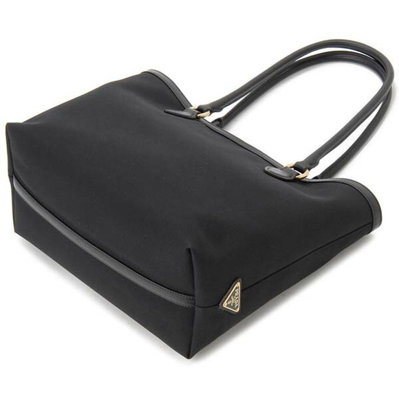 Prada Tote Black Jacquard Bag - Picture 1 of 6